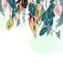 Watercolor Banana Leaf Wallpaper Mural