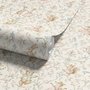 Cute rabbits wallpaper with woodland animals, white birds and acanthus scrolls on an ivory cream ground