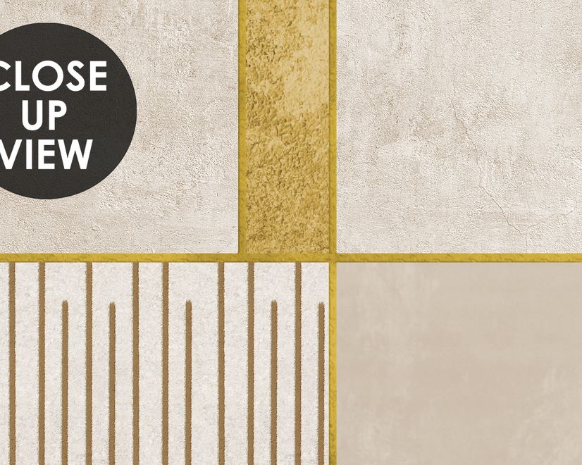 Modern Grunge Tiles Wallpaper Mural