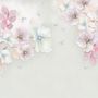 Watercolor Soft Flower Wallpaper Mural