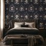 Dark Romantic  Gothic Skull Cage Wallpaper Mural 