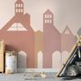 Colorful House Wallpaper Mural
