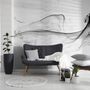 Dark Smoke with Marble Pattern Wallpaper Mural