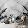 Drawn Banana Leaf Wallpaper Mural