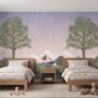 Kids Forest Animals Landscape Wallpaper Mural