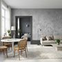 Monochrome Tropical Botanical Wallpaper Mural