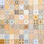 Faux Ceramic Tiles Wallpaper Mural