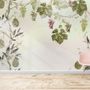 Soft Tropical Grape Trees and Durian Fruits Wallpaper Mural