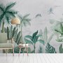 Green Tropical Forest Wallpaper Mural