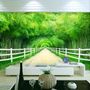 3D-Fototapete Waldlandschaft
