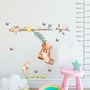 Kids Woodland Shoe home with Coala and Little Birds Wall Decal Sticker