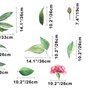 Aquarell Rosa Pfingstrose Tulpe Gänseblümchen Blumenstrauß Wandtattoo