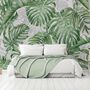Tropical Leaf Pattern Wallpaper Mural