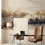 Seashore in Rural Life Historical Art Wallpaper Mural