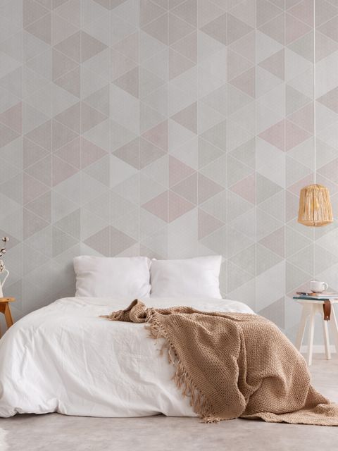 Skandinavischer Stil Pastell Geometrisches Design Fototapete - STIL 2