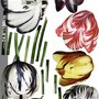 3D Dutch Floral Colorful Tulips Wall Decal Sticker