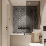 Moderne Geometrische Labyrinth-Fototapete - STIL 2