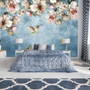 Aquarell Blumen Pastellblumen Fototapete