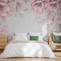 Pastel Pink Flower Wallpaper Mural