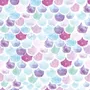 Colorful Mermaid Pattern Wallpaper Mural