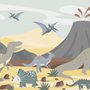 Kinder Fototapete Weiche Dinosaurier