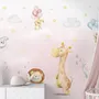 Kids Nursery Safari Animals Playing Wallpaper Mural