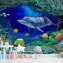 Undersea with Colorful Fish Wallpaper Mural
