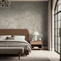 Monochrome Tropical Botanical Wallpaper Mural