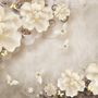 Vintage Water Lily Pond Wallpaper Mural