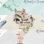 Kids Watercolor World Map Wallpaper Mural