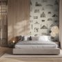 Vintage World Architecture Sketch Wallpaper Mural