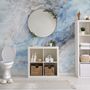 Blue Marble Art Wallpaper Mural