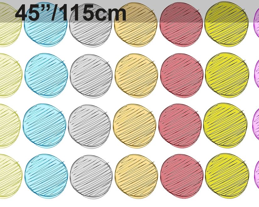 Colorful Little Polka Dots Wall Decal Sticker