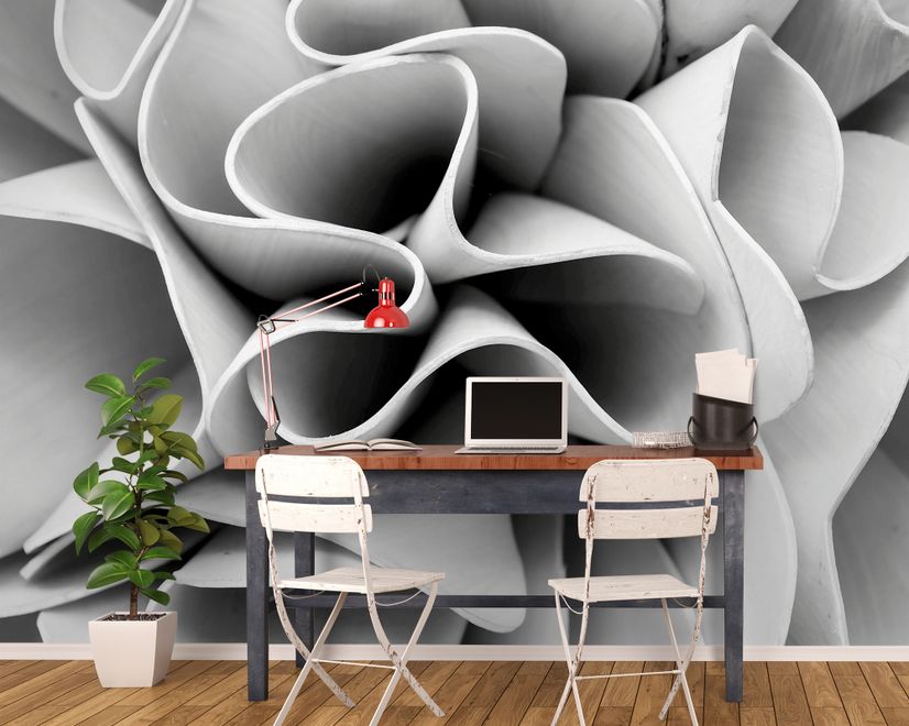 Abstract 3D Look Architecture Wallpaper Mural