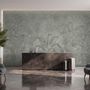Monochrome Tropical Botanical Wallpaper Mural