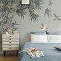 Retro Trees and Birds Wallpaper Mural