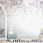 Vintage Floral Art Wallpaper Mural