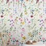 Papier peint panoramique fleurs sauvages aquarelle