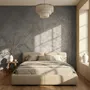 Monochrome Tropical Botanical Wallpaper Mural