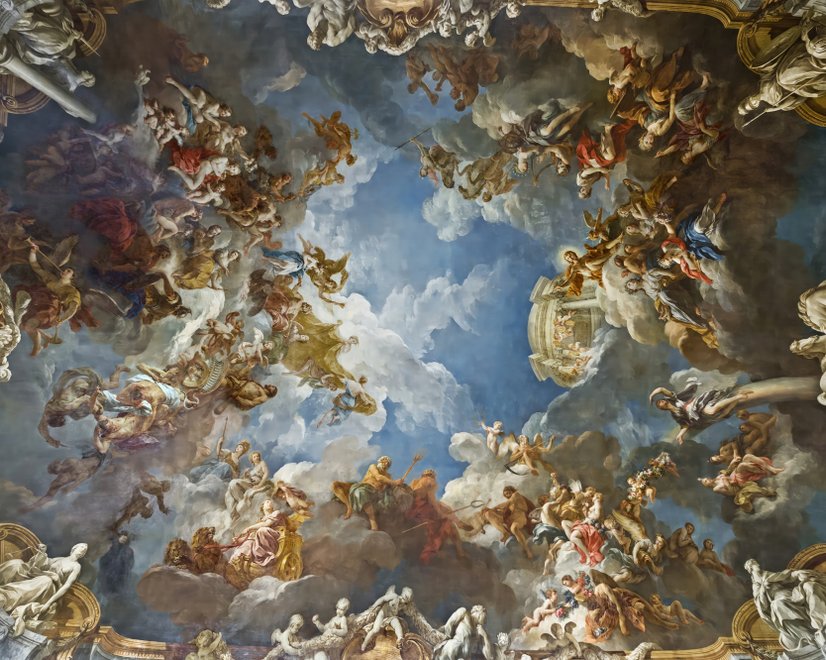 Die Apotheose des Herkules von Francois Lemoyne Fototapete