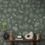 Tropical Palm Leaf and Birds Wallpaper Mural