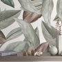 Vintage Leaf Wallpaper Mural