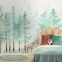 Poplar Tree Vintage Forest Wallpaper Mural