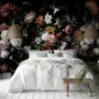 Dutch Dark Flowers Wallpaper Mural