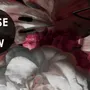 Red Floral Bouqet Wallpaper Mural