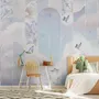 Dreamy Floral and Birds Wallpaper Mural