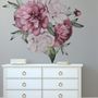 3D Dutch Floral Peony Flower Bouqet Wall Decal Sticker