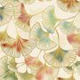 Bunte Ginkgo-Blattmuster Fototapete