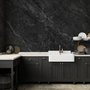 Dunkle Faux Marmor Granit Schiefer Fototapete