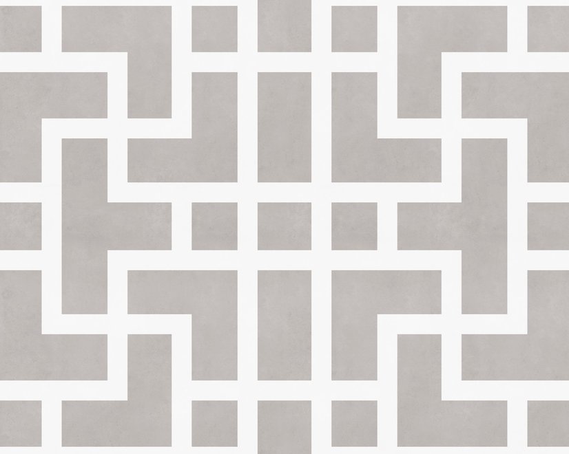 Moderne Geometrische Labyrinth-Fototapete - STIL 3